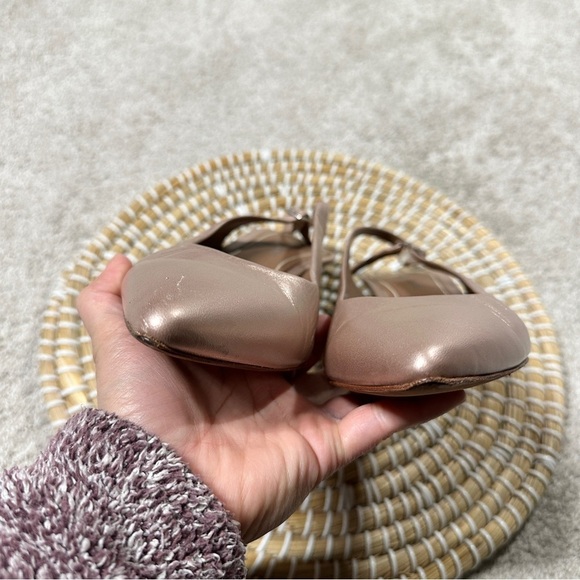 Donald J. Pliner Women’s Rimma Leather Slingback Heels Shoes in Blush Pink 11 - Picture 8 of 14